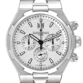 Vacheron Constantin Overseas Silver Dial Chronograph