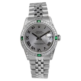 Rolex Datejust Silver Roman Dial with