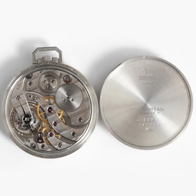 Vintage Patek Philippe Platinum Pocket Watch