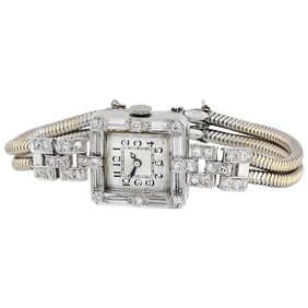 1920s Art Deco 5.86 Carat Diamond