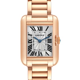 Cartier Tank Anglaise Small Silver Dial
