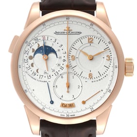 Jaeger Lecoultre Duometre Quantieme Lunaire Rose