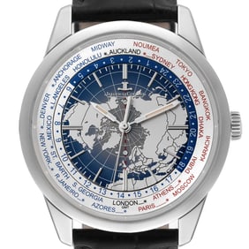 Jaeger LeCoultre Geophysic Universal Time Steel
