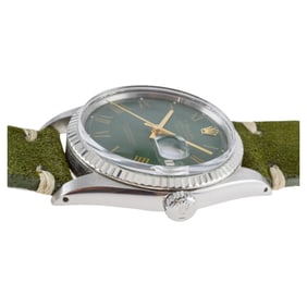 Rolex Steel Datejust with Custom Roman