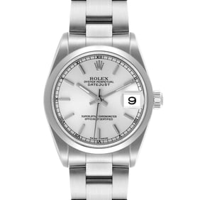 Rolex Datejust 31 Midsize Silver Dial