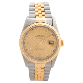 Rolex Datejust Wristwatch Ref 16233, 18K