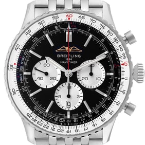 Breitling Navitimer 01 Black Dial Steel