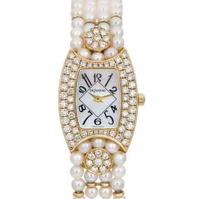 Rare DeLaneau First Lady 18k Gold