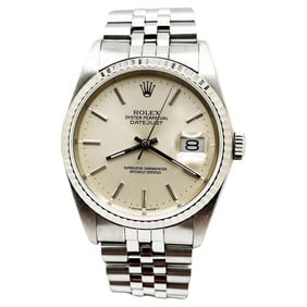 Rolex 16234 Datejust Silver Dial Stainless
