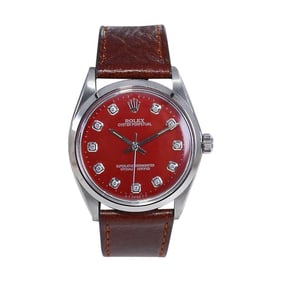 Rolex Stainless Steel with Custom Made