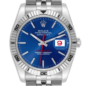 Rolex Datejust Turnograph Steel White Gold