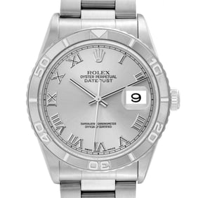 Rolex Datejust Turnograph Steel White Gold