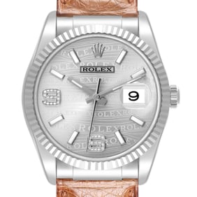 Rolex Datejust 36 White Gold Diamond