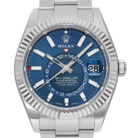 Rolex Sky-Dweller 18K White Gold Steel
