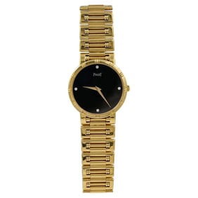 Piaget Dancer Diamond Onyx Dial Ladies