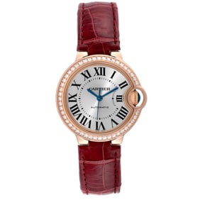 Cartier Ballon Bleu Rose Gold Silver