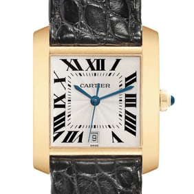 Cartier Tank Francaise Large Yellow Gold