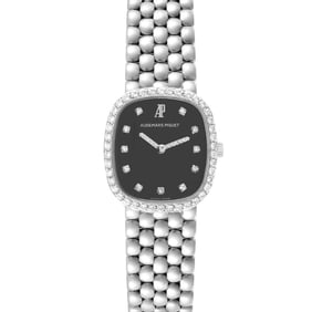 Audemars Piguet White Gold Black Diamond