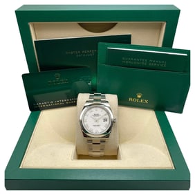 New Rolex Datejust 41 126300 Steel