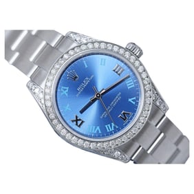 Rolex 31mm Oyster Perpetual Blue Dial