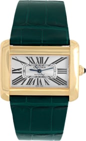 Cartier Tank Divan in 18k yellow
