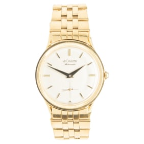 Jaeger LeCoultre 14 Karat Yellow Gold