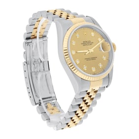 Rolex Datejust 36mm Two Tone Champagne