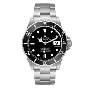 Rolex Submariner Date Black Dial Steel