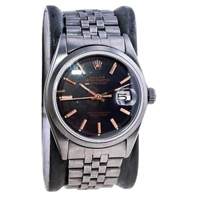 Rolex Steel Datejust with Custom Dial