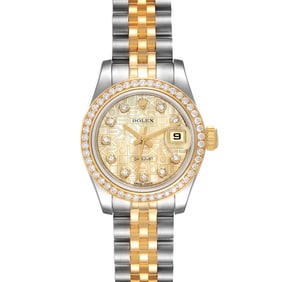 Rolex Datejust Steel Yellow Gold Mother