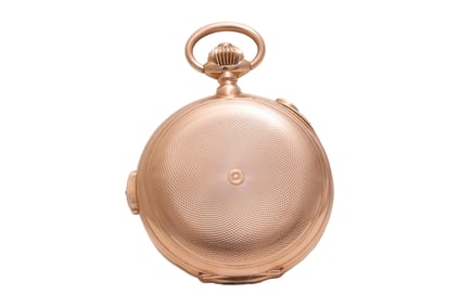 18 Kt Gold Hunter Pocket Watch