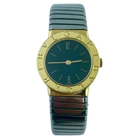 Bulgari Tubogas Bracelet Watch Yellow Gold
