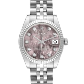Rolex Datejust Midsize Mother Of Pearl