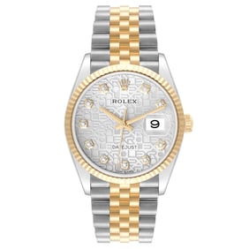 Rolex Datejust Steel Yellow Gold Anniversary