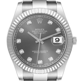 Rolex Datejust II 41 Diamond Dial
