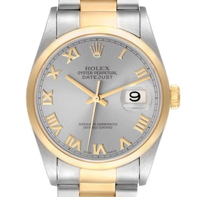 Rolex Datejust Steel Yellow Gold Slate