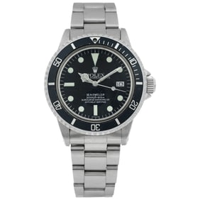 Vintage Rolex Sea-Dweller in stainless steel.