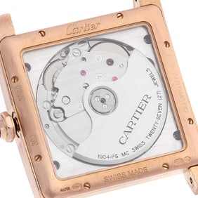 Cartier Tank MC Rose Gold Brown