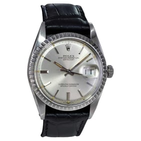 Rolex Stainless Steel Datejust with Original