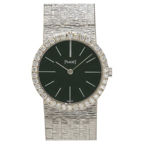 Piaget 924B2 18k White Gold Jade