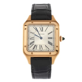 Cartier Santos Dumont Quartz Watch Rose