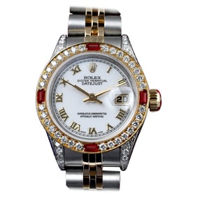 Ladies Rolex Datejust Two Tone Jubilee