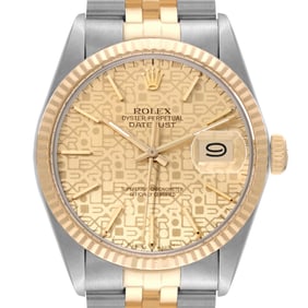 Rolex Datejust Steel Yellow Gold Vintage