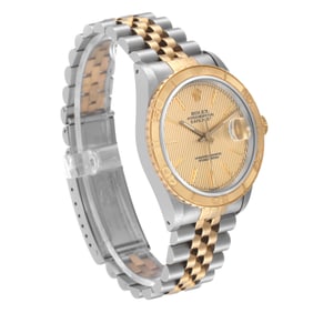 Rolex Datejust Turnograph Steel Yellow Tapestry