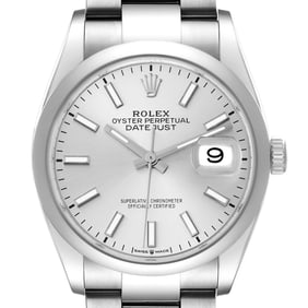 Rolex Datejust 36 Silver Dial Steel