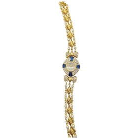 DeLaneau 18 Karat Yellow Gold Diamond