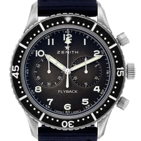 Zenith Cronometro Tipo CP-2 Flyback Steel