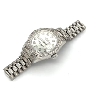 Rolex Datejust President 18K White