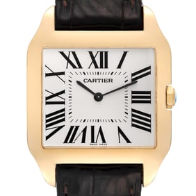 Cartier Santos Dumont Yellow Gold Mens