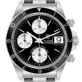 Tudor Prince Oysterdate Chronograph Steel Black